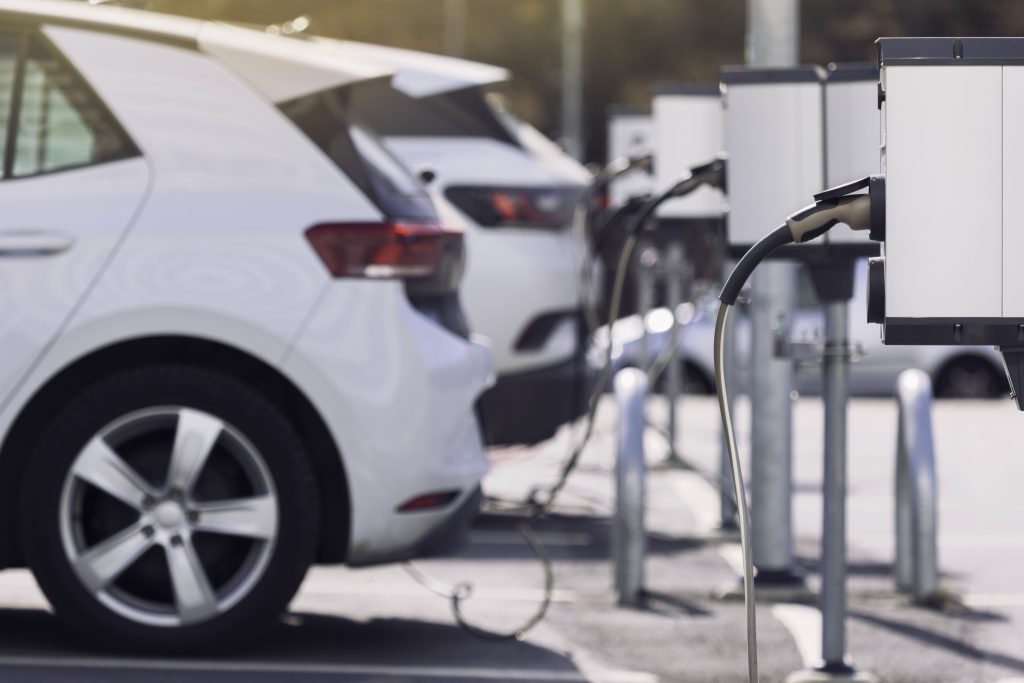 Connected EV charging stations