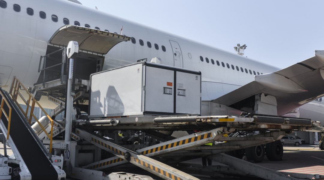 shipping container vaccine delivery